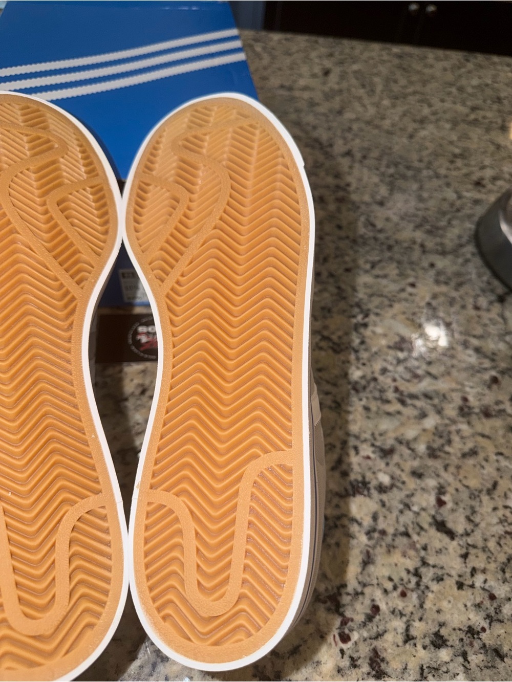 Size 10.5  Adidas Campus Vulc Grey Bluebird SKU ID 1372 Brand New Damaged Box - Picture 10 of 10